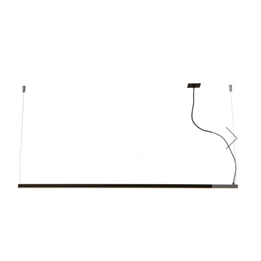 PENDENTE GARBO LINEAR S/ FITA LUZ DIRETA 250X2,3CM ALUMÍNIO E ACRÍLICO | USINA 31020/250 PENDENTE GARBO LINEAR S/ FITA LUZ DIRETA 250X2,3CM ALUMÍNIO E ACRÍLICO | USINA 31020/250