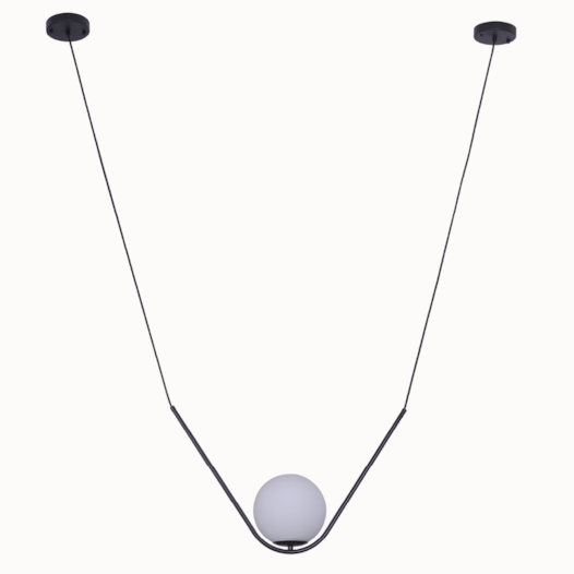 PENDENTE GEFY 38X50X20CM METAL E VIDRO PRETO E BRANCO | NORDECOR 2306 PENDENTE GEFY 38X50X20CM METAL E VIDRO PRETO E BRANCO | NORDECOR 2306