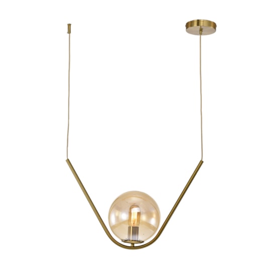 PENDENTE GIFT 50CM METAL E VIDRO DOURADO E ÂMBAR | SKYLIGHT SKY-3044 PENDENTE GIFT 50CM METAL E VIDRO DOURADO E ÂMBAR | SKYLIGHT SKY-3044