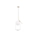 PENDENTE GLAM REDONDO Ø20CM METAL E ACRÍLICO DOURADO E BRANCO FOSCO | SKYLIGHT SKY-90/20 PENDENTE GLAM REDONDO Ø20CM METAL E ACRÍLICO DOURADO E BRANCO FOSCO | SKYLIGHT SKY-90/20