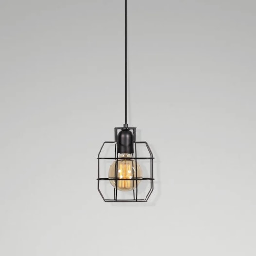 PENDENTE GRANADA ARAMADO 15X15CM PINTURA AÇO/ALUMÍNIO | GOLDEN-ART T214PI PENDENTE GRANADA ARAMADO 15X15CM PINTURA AÇO/ALUMÍNIO | GOLDEN-ART T214PI