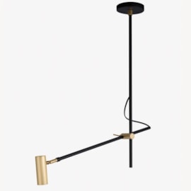 PENDENTE GRAYCE 1 BRAÇO 1 SOQUETE GU10 PINTURA AÇO/ALUMÍNIO | GOLDEN-ART T2160-1PI PENDENTE GRAYCE 1 BRAÇO 1 SOQUETE GU10 PINTURA AÇO/ALUMÍNIO | GOLDEN-ART T2160-1PI