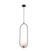 PENDENTE GUDE METAL E VIDRO PRETO E BRANCO 1XG9 | BELLA ILUMINAÇÃO SQ014B