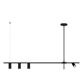 PENDENTE HONDA RETANGULAR 4X MINI DICROICA 13X140X5CM ALUMÍNIO | SPOTLINE 807/4 PENDENTE HONDA RETANGULAR 4X MINI DICROICA 13X140X5CM ALUMÍNIO | SPOTLINE 807/4