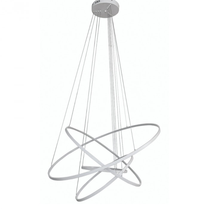 PENDENTE JÚPITER 70W 3000K BIVOLT Ø800X1000MM - BRANCO | SKYLIGHT