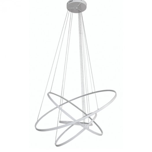 PENDENTE JÚPITER 70W 3000K BIVOLT Ø800X1000MM - BRANCO | SKYLIGHT SKY-3038BR PENDENTE JÚPITER 70W 3000K BIVOLT Ø800X1000MM - BRANCO | SKYLIGHT SKY-3038BR