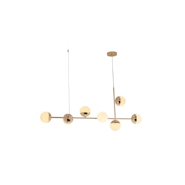 PENDENTE KEPNER METAL E VIDRO DOURADO 7XG9 | HEVVY 1196 SL-0526/H7 PENDENTE KEPNER METAL E VIDRO DOURADO 7XG9 | HEVVY 1196 SL-0526/H7