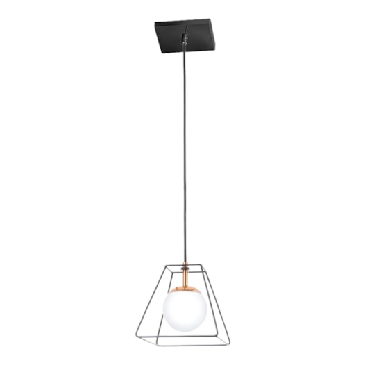 PENDENTE LED 1XG9 21X12X21CM METAL E VIDRO | OLD ARTISAN PD-5286/A PENDENTE LED 1XG9 21X12X21CM METAL E VIDRO | OLD ARTISAN PD-5286/A