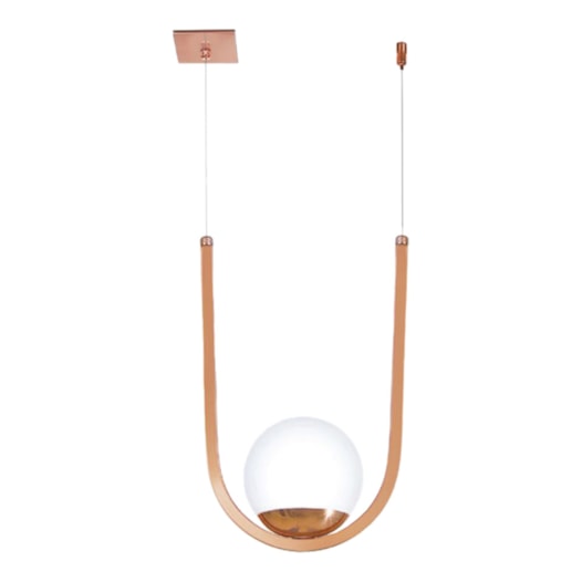 PENDENTE LED 1XG9 32X20X12CM METAL E VIDRO  | OLD ARTISAN PD-5299 PENDENTE LED 1XG9 32X20X12CM METAL E VIDRO  | OLD ARTISAN PD-5299