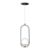 PENDENTE LED 1XG9 37X15X12CM METAL E VIDRO | OLD ARTISAN PD-5365