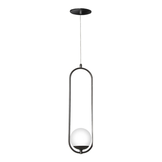 PENDENTE LED 1XG9 52X15X12CM METAL E VIDRO | OLD ARTISAN PD-5364 PENDENTE LED 1XG9 52X15X12CM METAL E VIDRO | OLD ARTISAN PD-5364