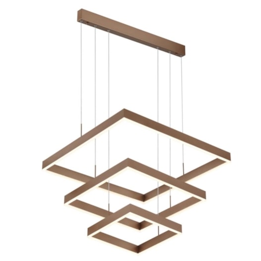 PENDENTE LED 3000K 144W BIVOLT 80X80CM ACRÍLICO DOURADO | SINDORA ILUMINAÇÃO DCD01198 PENDENTE LED 3000K 144W BIVOLT 80X80CM ACRÍLICO DOURADO | SINDORA ILUMINAÇÃO DCD01198