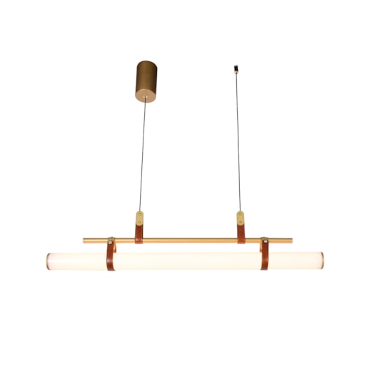 PENDENTE LED 3000K 31W BIVOLT 80CM ALUMÍNIO E ACRÍLICO DOURADO | SINDORA ILUMINAÇÃO DCD015076 PENDENTE LED 3000K 31W BIVOLT 80CM ALUMÍNIO E ACRÍLICO DOURADO | SINDORA ILUMINAÇÃO DCD015076