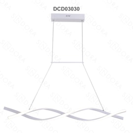 PENDENTE LED 3000K 40W BIVOLT 100CM METAL E SILICONE BRANCO | SINDORA ILUMINAÇÃO DCD03030 PENDENTE LED 3000K 40W BIVOLT 100CM METAL E SILICONE BRANCO | SINDORA ILUMINAÇÃO DCD03030