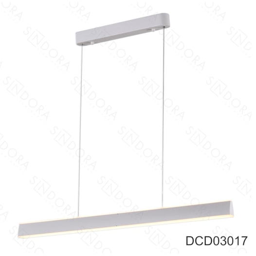PENDENTE LED 3000K 60W BIVOLT 100X3,5CM METAL E ACRÍLICO BRANCO | SINDORA ILUMINAÇÃO DCD03017 PENDENTE LED 3000K 60W BIVOLT 100X3,5CM METAL E ACRÍLICO BRANCO | SINDORA ILUMINAÇÃO DCD03017