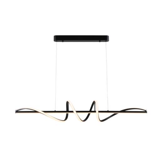 PENDENTE LED 3000K 63W BIVOLT 20X100CM METAL PRETO | SINDORA ILUMINAÇÃO DCD03037 PENDENTE LED 3000K 63W BIVOLT 20X100CM METAL PRETO | SINDORA ILUMINAÇÃO DCD03037