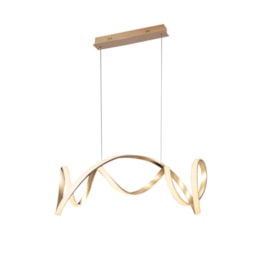 PENDENTE LED 3000K 65W BIVOLT 21X100CM METAL E SILICONE DOURADO | SINDORA ILUMINAÇÃO DCD015051 PENDENTE LED 3000K 65W BIVOLT 21X100CM METAL E SILICONE DOURADO | SINDORA ILUMINAÇÃO DCD015051