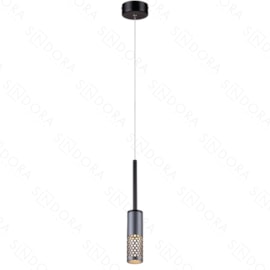 PENDENTE LED 3000K 6W BIVOLT Ø5X19CM METAL E ACRÍLICO CINZA | SINDORA ILUMINAÇÃO DCD01809 PENDENTE LED 3000K 6W BIVOLT Ø5X19CM METAL E ACRÍLICO CINZA | SINDORA ILUMINAÇÃO DCD01809