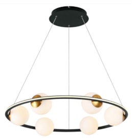 PENDENTE LED 3000K 72W BIVOLT Ø78CM ALUMÍNIO E VIDRO GRAFITE E BRANCO FOSCO | SINDORA ILUMINAÇÃO DCD01801 PENDENTE LED 3000K 72W BIVOLT Ø78CM ALUMÍNIO E VIDRO GRAFITE E BRANCO FOSCO | SINDORA ILUMINAÇÃO DCD01801