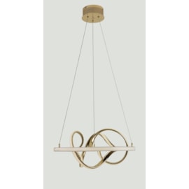 PENDENTE LED 3500K 40W BIVOLT Ø52CM METAL E SILICONE DOURADO | SINDORA ILUMINAÇÃO DCD01280 PENDENTE LED 3500K 40W BIVOLT Ø52CM METAL E SILICONE DOURADO | SINDORA ILUMINAÇÃO DCD01280