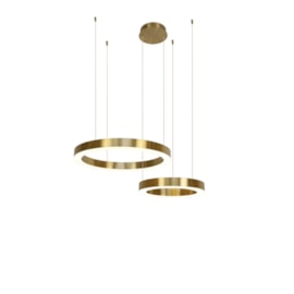 PENDENTE LED 3500K 63W BIVOLT Ø60CM INOX E ACRÍLICO BRONZE | SINDORA ILUMINAÇÃO DCD01230 PENDENTE LED 3500K 63W BIVOLT Ø60CM INOX E ACRÍLICO BRONZE | SINDORA ILUMINAÇÃO DCD01230