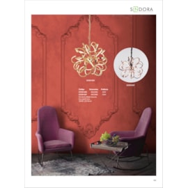 PENDENTE LED 3500K 69W BIVOLT Ø60X60CM ALUMÍNIO E SILICONE ROSÊ | SINDORA ILUMINAÇÃO DCD01207 PENDENTE LED 3500K 69W BIVOLT Ø60X60CM ALUMÍNIO E SILICONE ROSÊ | SINDORA ILUMINAÇÃO DCD01207