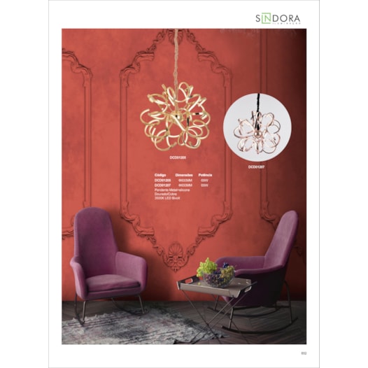PENDENTE LED 3500K 69W BIVOLT Ø60X60CM ALUMÍNIO E SILICONE ROSÊ | SINDORA ILUMINAÇÃO DCD01207 PENDENTE LED 3500K 69W BIVOLT Ø60X60CM ALUMÍNIO E SILICONE ROSÊ | SINDORA ILUMINAÇÃO DCD01207