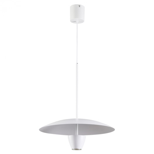 PENDENTE LED ABBIE 3000K 10W BIVOLT Ø40X300CM ALUMÍNIO BRANCO | NORDECOR 2571 PENDENTE LED ABBIE 3000K 10W BIVOLT Ø40X300CM ALUMÍNIO BRANCO | NORDECOR 2571