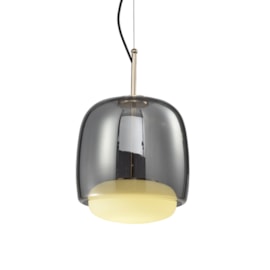 PENDENTE LED ALTMANN METAL E VIDRO FUMÊ 9W 3000K | HEVVY 1050 SL-5885/H1 PENDENTE LED ALTMANN METAL E VIDRO FUMÊ 9W 3000K | HEVVY 1050 SL-5885/H1