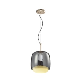 PENDENTE LED ALTMANN METAL E VIDRO FUMÊ 9W 3000K | HEVVY 1050 SL-5885/H1 PENDENTE LED ALTMANN METAL E VIDRO FUMÊ 9W 3000K | HEVVY 1050 SL-5885/H1