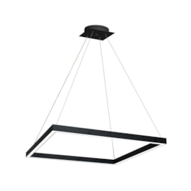 PENDENTE LED ARIA QUADRADO 4000K 34W BIVOLT 2,5X50X50CM ALUMÍNIO | SPOTLINE 828/1