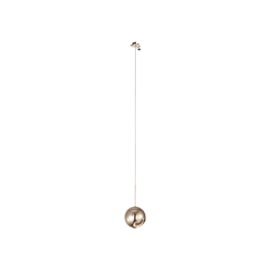 PENDENTE LED AUGEN 7W 420LM 3000K BIVOLT 12X24CM METAL DOURADO | STUDIOLUCE PD1721DO PENDENTE LED AUGEN 7W 420LM 3000K BIVOLT 12X24CM METAL DOURADO | STUDIOLUCE PD1721DO