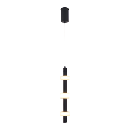 PENDENTE LED AUS 3000K 18W BIVOLT PRETO | NORDECOR 2716