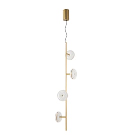 PENDENTE LED BAROK FALL 64W 3000K DOURADO | NORDECOR 2060 PENDENTE LED BAROK FALL 64W 3000K DOURADO | NORDECOR 2060