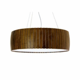 PENDENTE LED BARRIL REDONDO 2700K BIVOLT Ø90X19CM MADEIRA E LINHO | ACCORD 1114LED PENDENTE LED BARRIL REDONDO 2700K BIVOLT Ø90X19CM MADEIRA E LINHO | ACCORD 1114LED