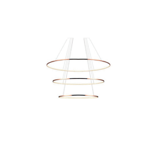 PENDENTE LED BIRDIE OVAL METAL ROSE GOLD 39W 3000K | BELLA ILUMINAÇÃO KW004E PENDENTE LED BIRDIE OVAL METAL ROSE GOLD 39W 3000K | BELLA ILUMINAÇÃO KW004E