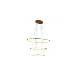 PENDENTE LED BIRDIE TRIPLO METAL DOURADO 39W 3200K | BELLA ILUMINAÇÃO KW004G PENDENTE LED BIRDIE TRIPLO METAL DOURADO 39W 3200K | BELLA ILUMINAÇÃO KW004G