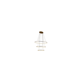 PENDENTE LED BIRDIE TRIPLO METAL DOURADO 45W 3200K | BELLA ILUMINAÇÃO KW004GL PENDENTE LED BIRDIE TRIPLO METAL DOURADO 45W 3200K | BELLA ILUMINAÇÃO KW004GL