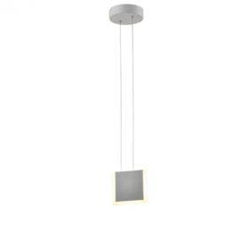 PENDENTE LED CALLA QUADRADO 3000K 6W BIVOLT BRANCO | STUDIOLUCE PD1654BR PENDENTE LED CALLA QUADRADO 3000K 6W BIVOLT BRANCO | STUDIOLUCE PD1654BR