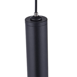 PENDENTE LED DUNN CILÍNDRICO 3000K 3W BIVOLT 50XØ2,5CM METAL PRETO | NORDECOR 2690 PENDENTE LED DUNN CILÍNDRICO 3000K 3W BIVOLT 50XØ2,5CM METAL PRETO | NORDECOR 2690
