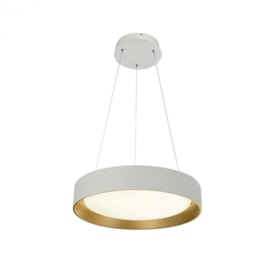 PENDENTE LED ESME POLICARBONATO E AÇO BRANCO | HEVVY 1154 LY-8802L BC+DR PENDENTE LED ESME POLICARBONATO E AÇO BRANCO | HEVVY 1154 LY-8802L BC+DR