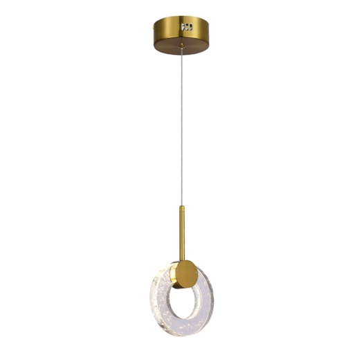 PENDENTE LED FAINNE 3000K 5W BIVOLT Ø15CM METAL BRONZE | +LUZ PE-178/5.15BRO PENDENTE LED FAINNE 3000K 5W BIVOLT Ø15CM METAL BRONZE | +LUZ PE-178/5.15BRO