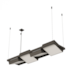 PENDENTE LED FAUST RETANGULAR 3000K 56W 110V 2,5X180X24CM | BELLA ITALIA PE10603-110