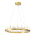 PENDENTE LED FROSTY REDONDO 3000K 46W BIVOLT Ø60X11CM CRISTAL E ALUMÍNIO DOURADO ESCOVADO | USINA IMPORTS UI20350/60DR PENDENTE LED FROSTY REDONDO 3000K 46W BIVOLT Ø60X11CM CRISTAL E ALUMÍNIO DOURADO ESCOVADO | USINA IMPORTS UI20350/60DR