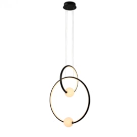 PENDENTE LED FUSION 3000K 36W BIVOLT PRETO | STUDIOLUCE PD1680PT PENDENTE LED FUSION 3000K 36W BIVOLT PRETO | STUDIOLUCE PD1680PT