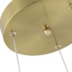PENDENTE LED GAIA 3000K 87W BIVOLT Ø44X33CM ALUMÍNIO DOURADO | NORDECOR 2224 PENDENTE LED GAIA 3000K 87W BIVOLT Ø44X33CM ALUMÍNIO DOURADO | NORDECOR 2224