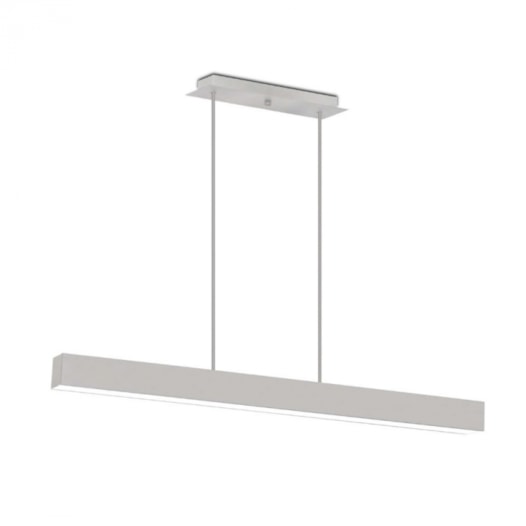 PENDENTE LED HALL RETANGULAR 3000K 18W BIVOLT 4X60X5CM ALUMÍNIO | SPOTLINE 810/60 3000K PENDENTE LED HALL RETANGULAR 3000K 18W BIVOLT 4X60X5CM ALUMÍNIO | SPOTLINE 810/60 3000K
