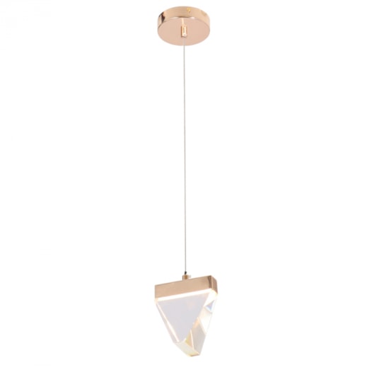 PENDENTE LED HORUS 3000K 3W BIVOLT DOURADO | STUDIOLUCE PD1661