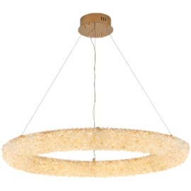 PENDENTE LED JOU 3000K 60W BIVOLT DOURADO | NORDECOR 2772