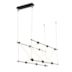 PENDENTE LED JULI 54W 3000K PRETO | NORDECOR 2731